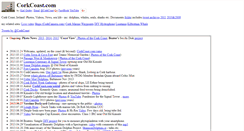 Desktop Screenshot of corkcoast.com