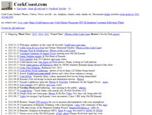 Tablet Screenshot of corkcoast.com